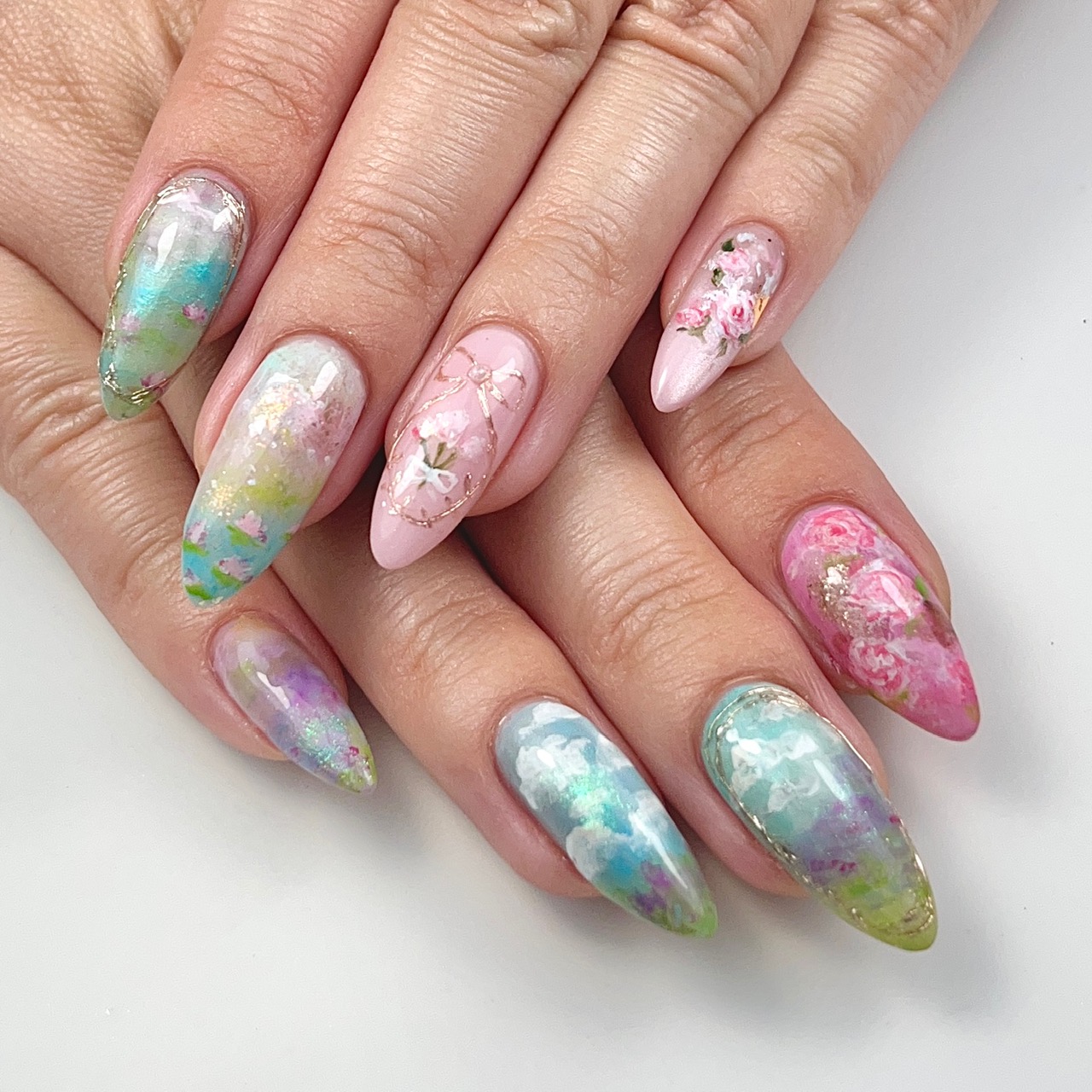 Tier Three Nail Art Example