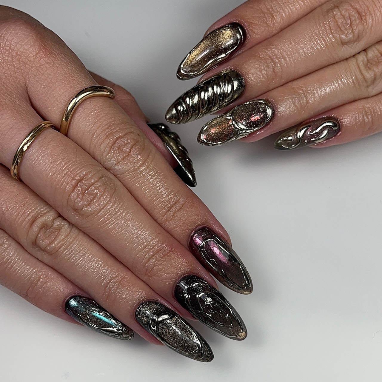 Tier Three Nail Art Example